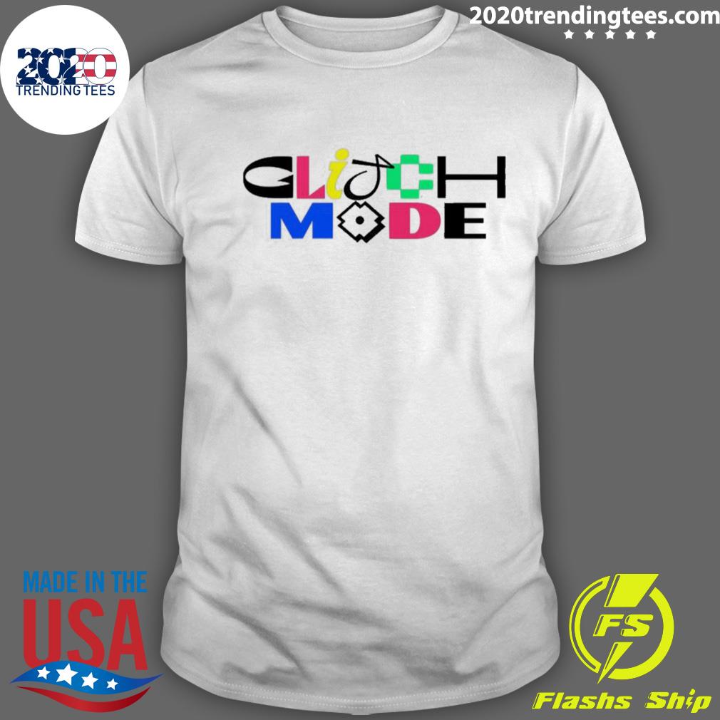 Official glitch Mode Nct Dream Logo Design T-shirt