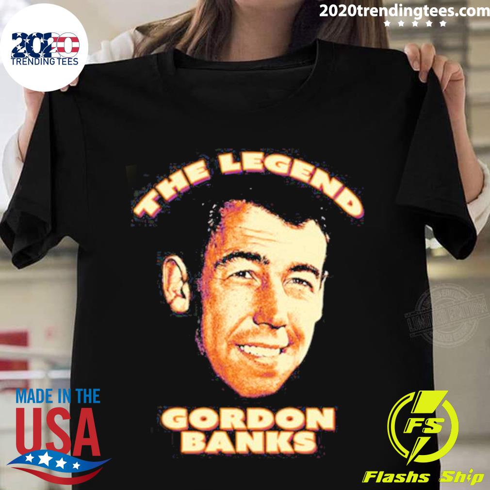 Official gordon Banks The Legend T-shirt