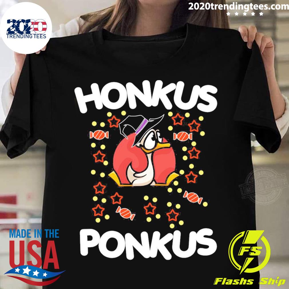 Official honkus Ponkus Funny Duck T-shirt