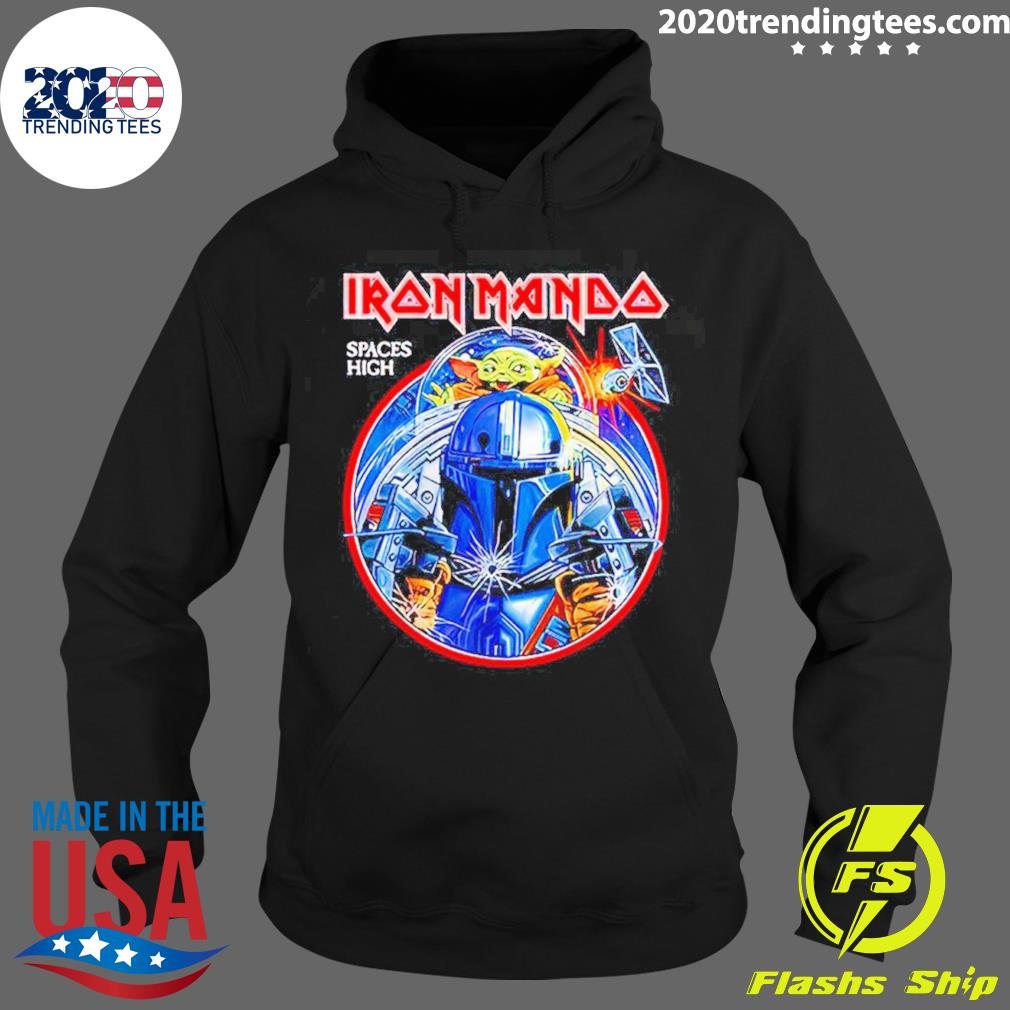 Official iron Mando Spaces High T-s Hoodie