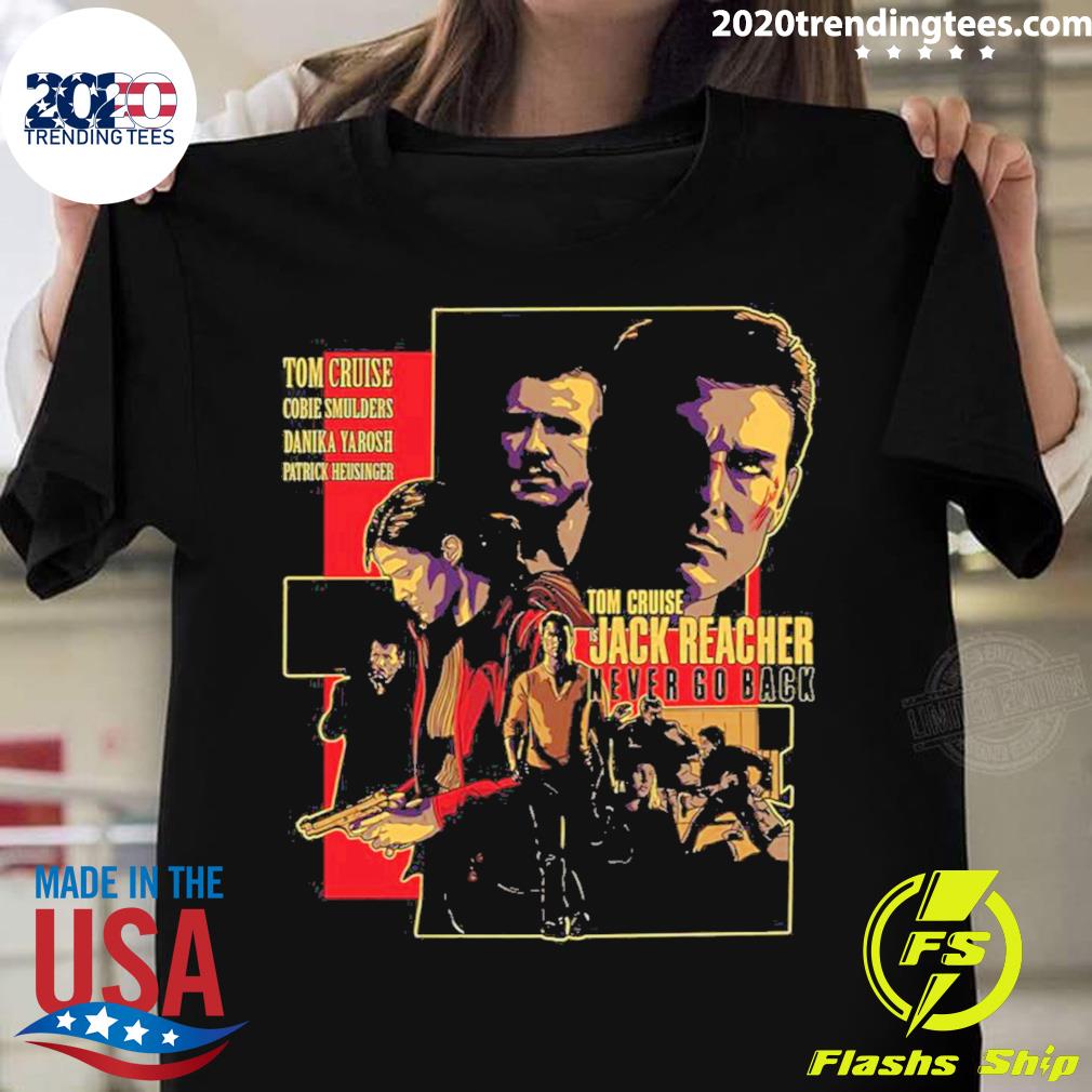 Official jack Reacher Tom Cruise Movie T-shirt
