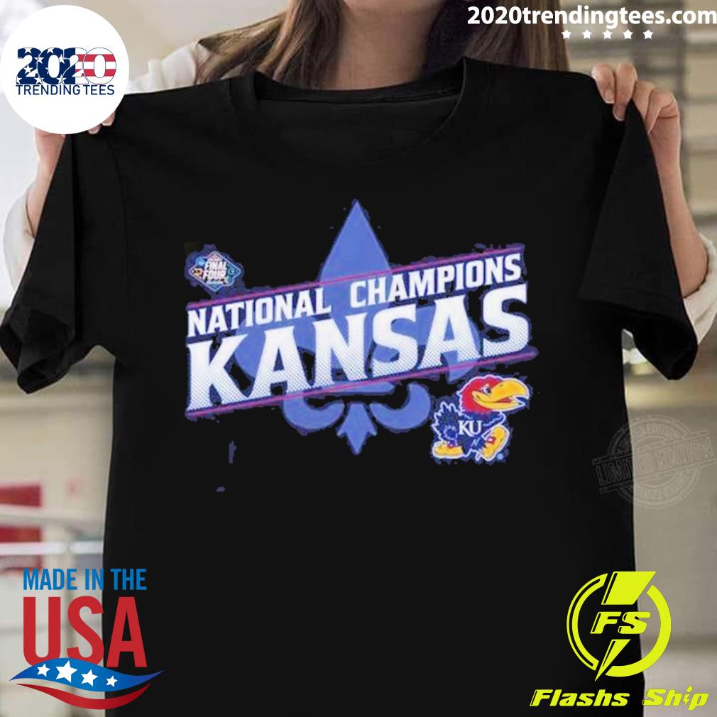 Official kansas Jayhawks Toddler 2022 Ncaa Men’s Basketball National Champions Bracket T-shirt
