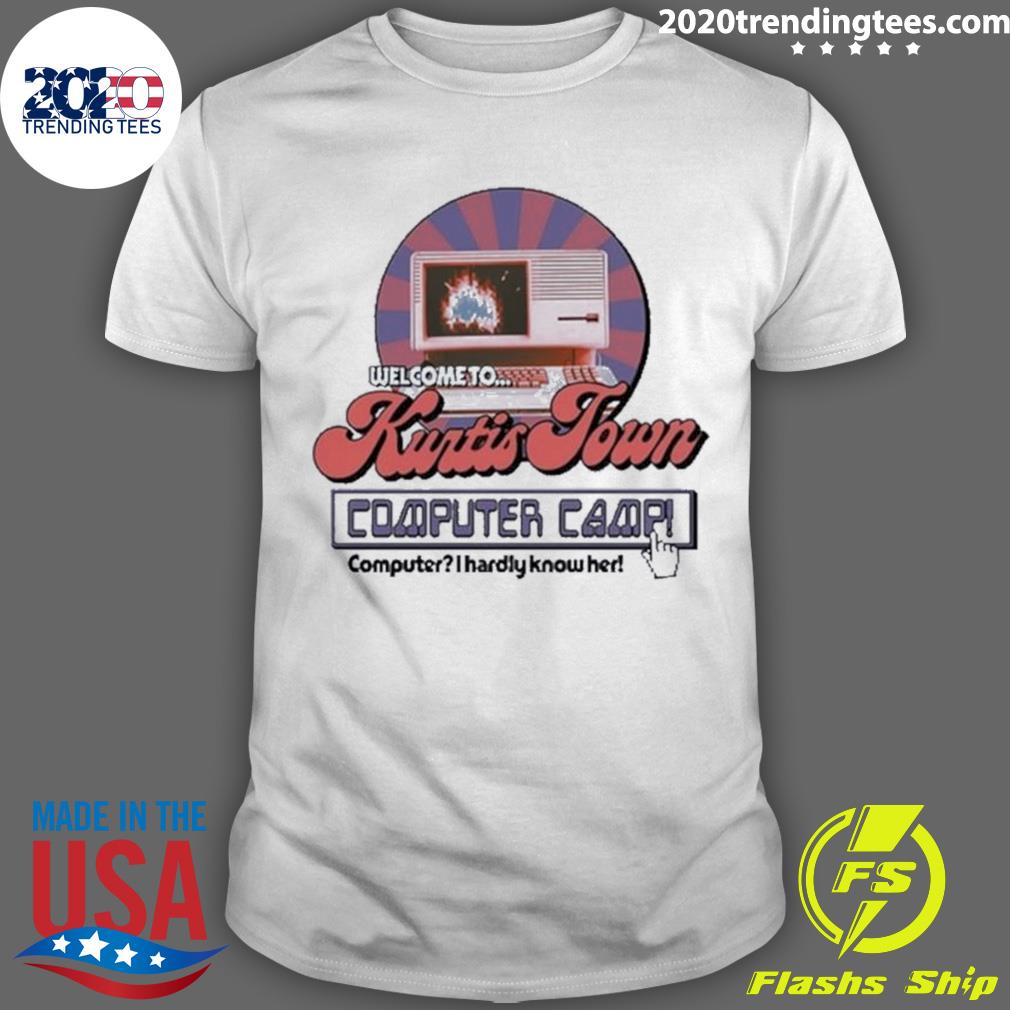 Official kurtis Conner Computer Camp 2023 T-shirt