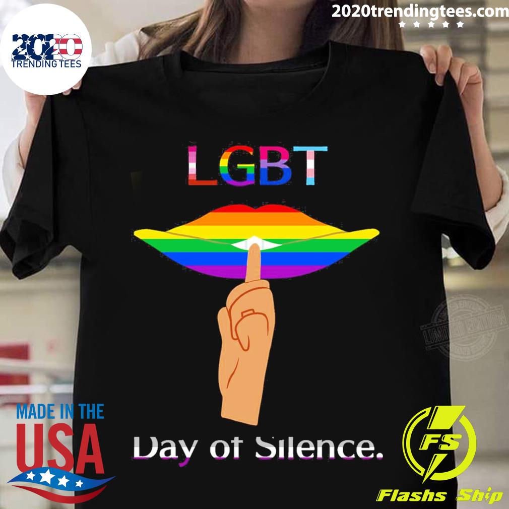 Official lgbt Day Of Silence T-shirt