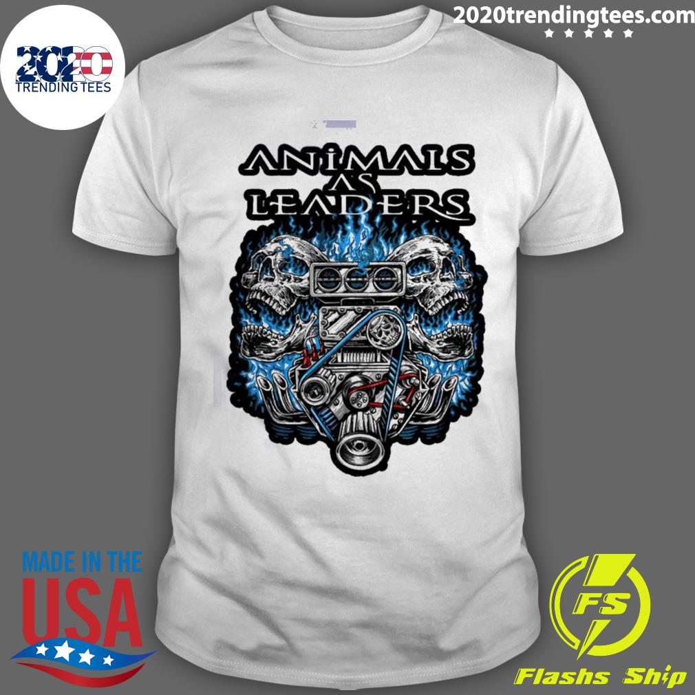 Official machine Skull Animals As Leaders T-shirt