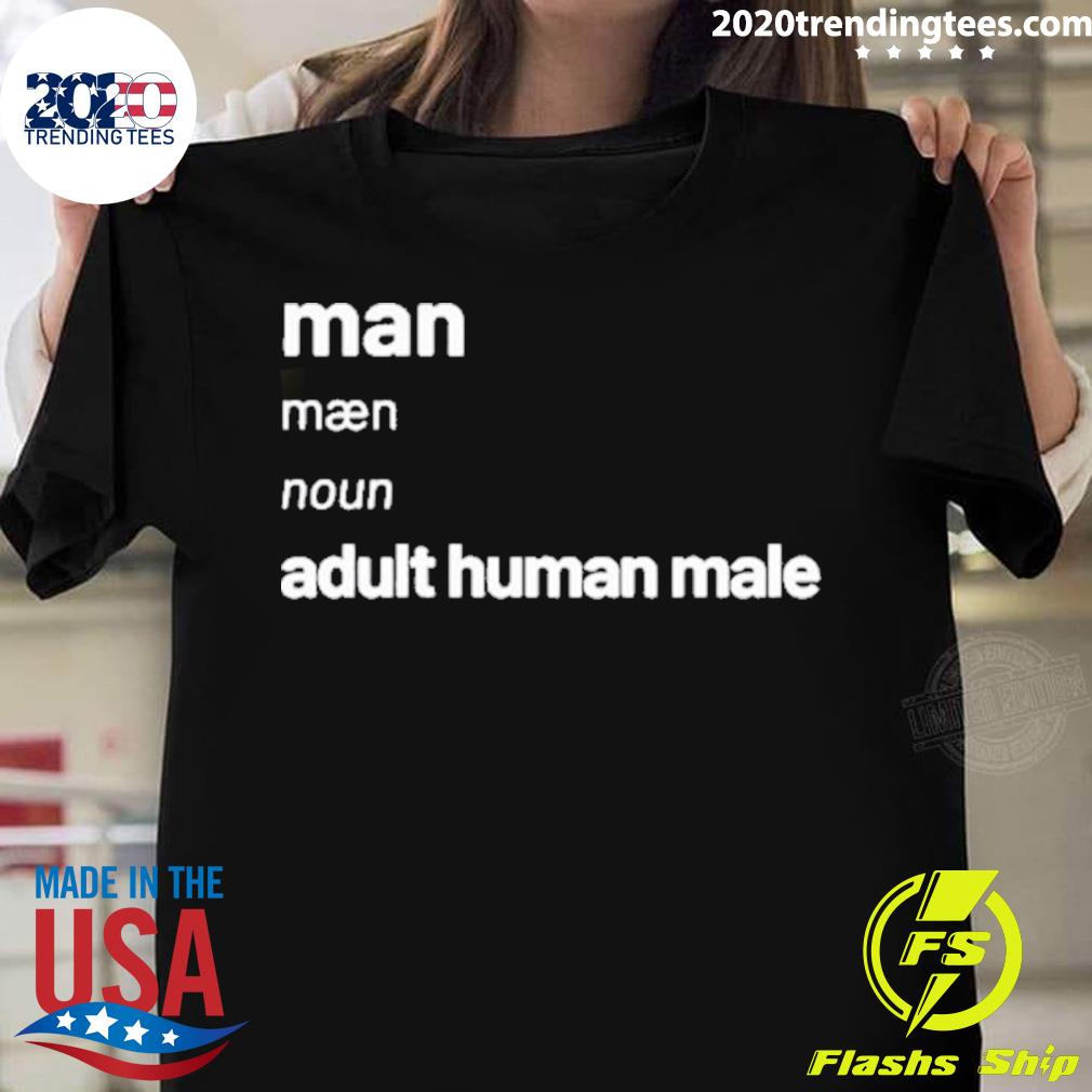 Official man Adult Human Male T-shirt