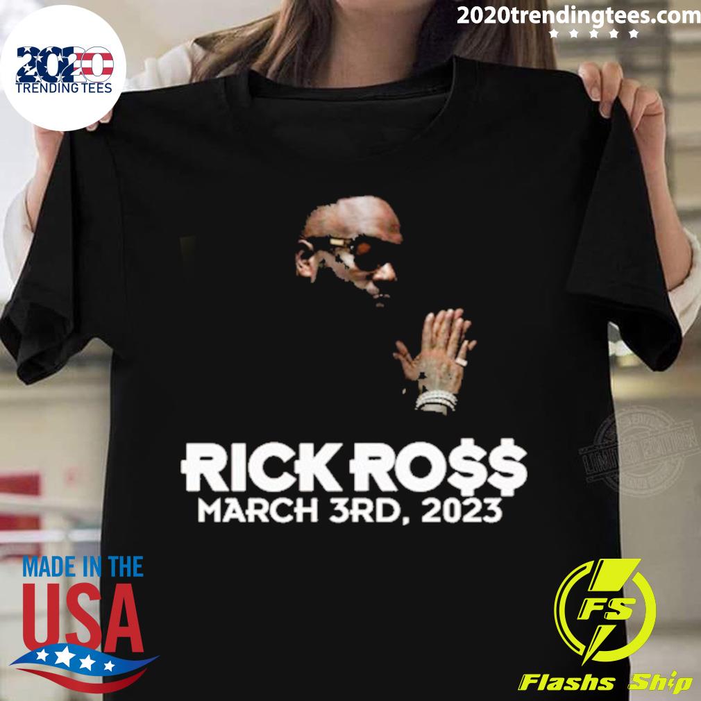 Official march 2023 Rick Ross T-shirt