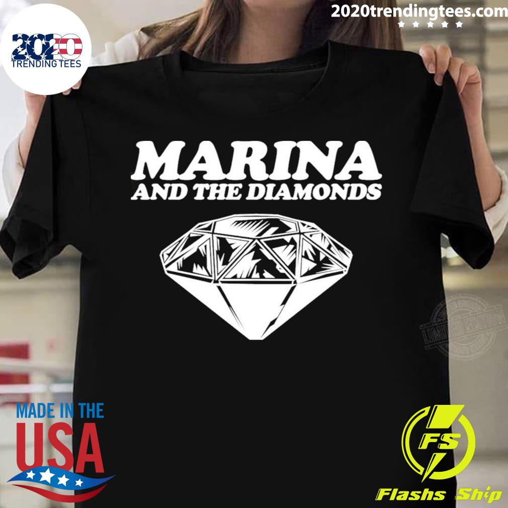 Official marina And The Diamonds Merch Diamond T-shirt