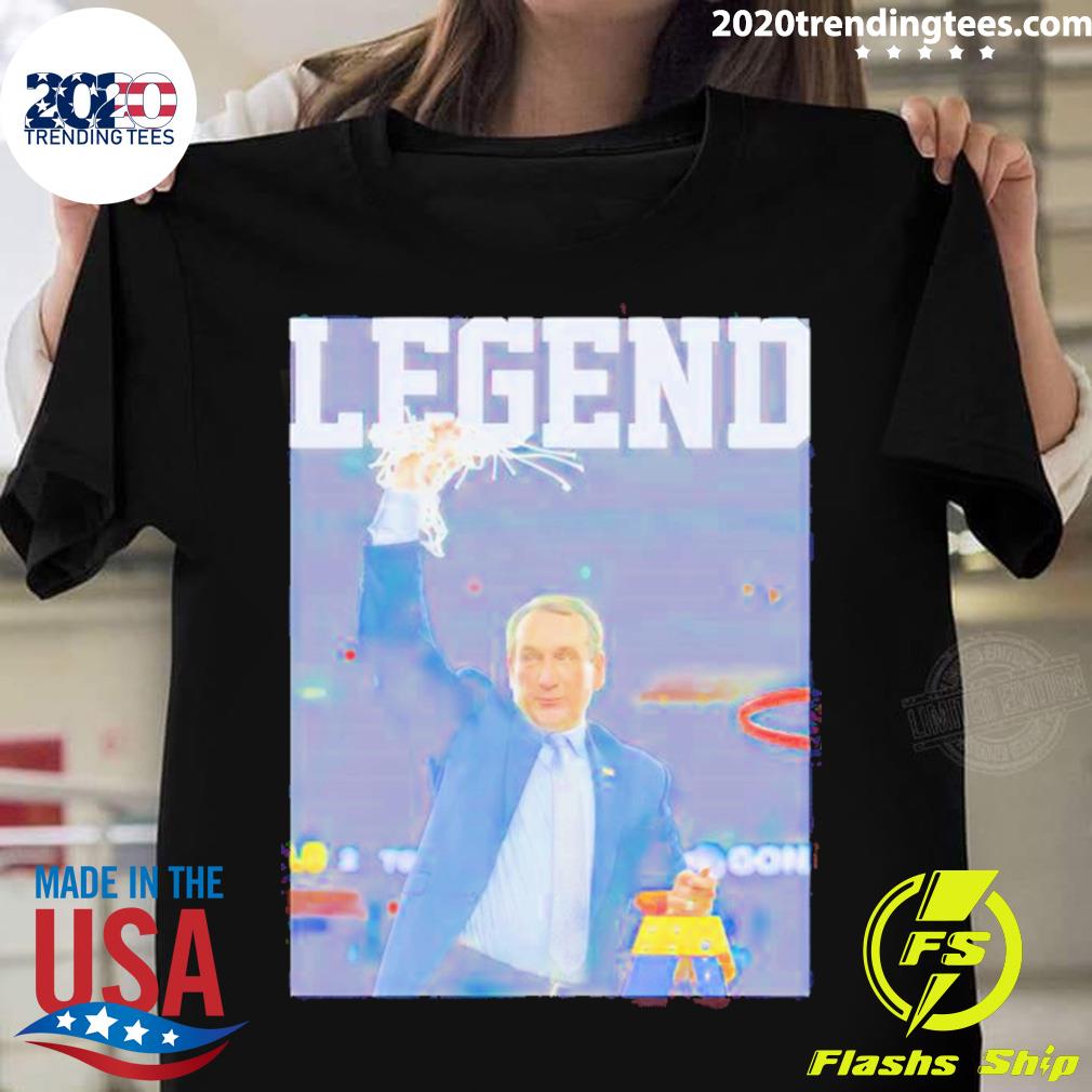 Official mike Krzyzewski Coach K Legend T-shirt