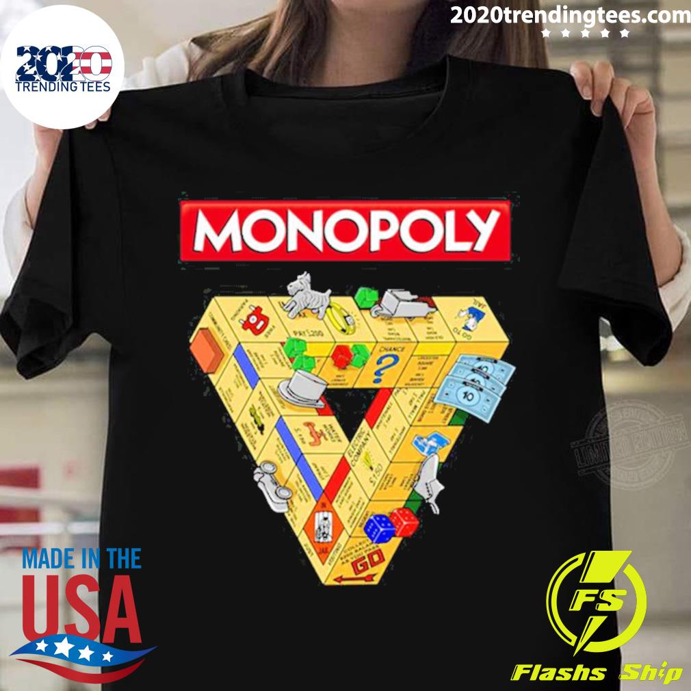 Official monopoly Man Throwing Money T-shirt