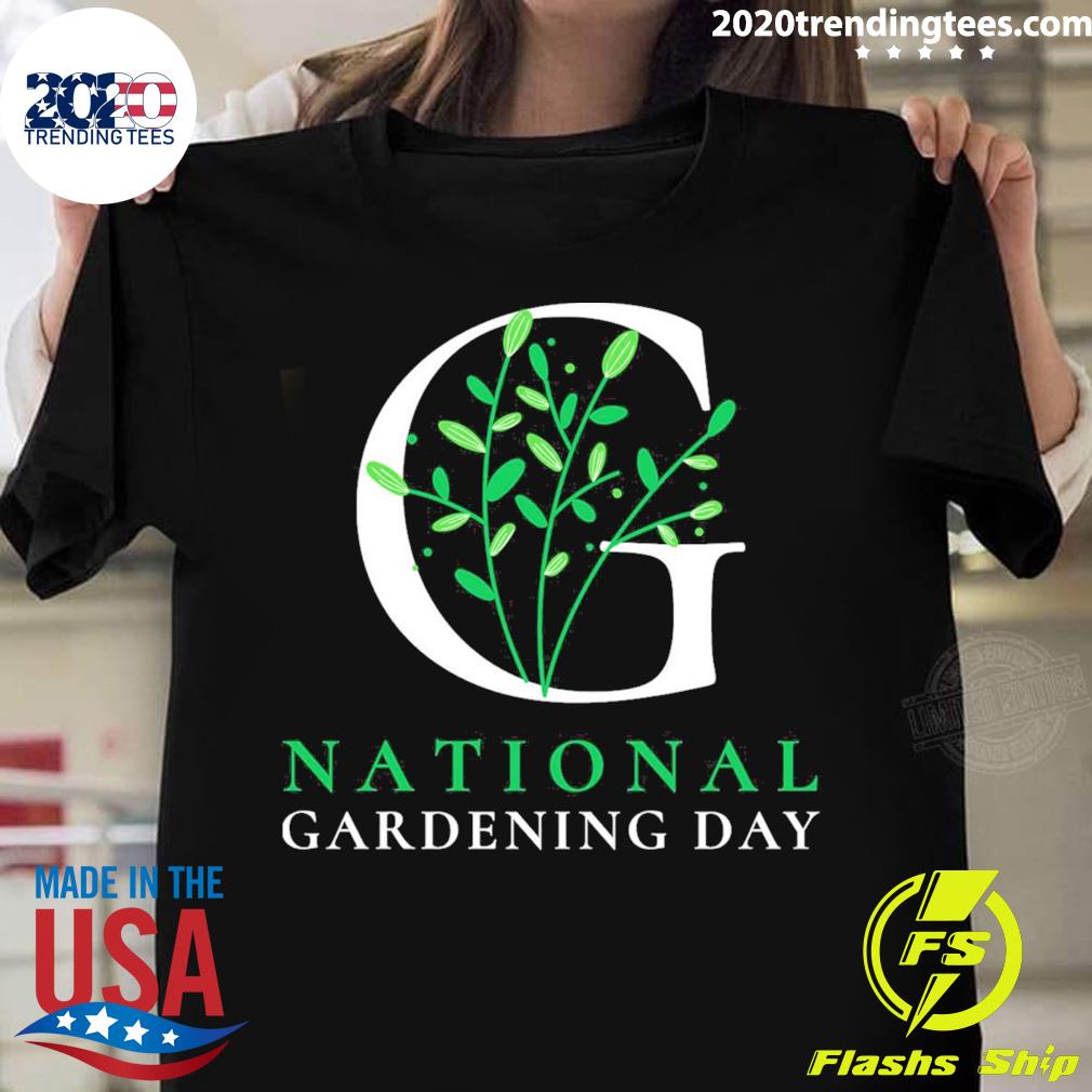 Official national Gardening Day T-shirt