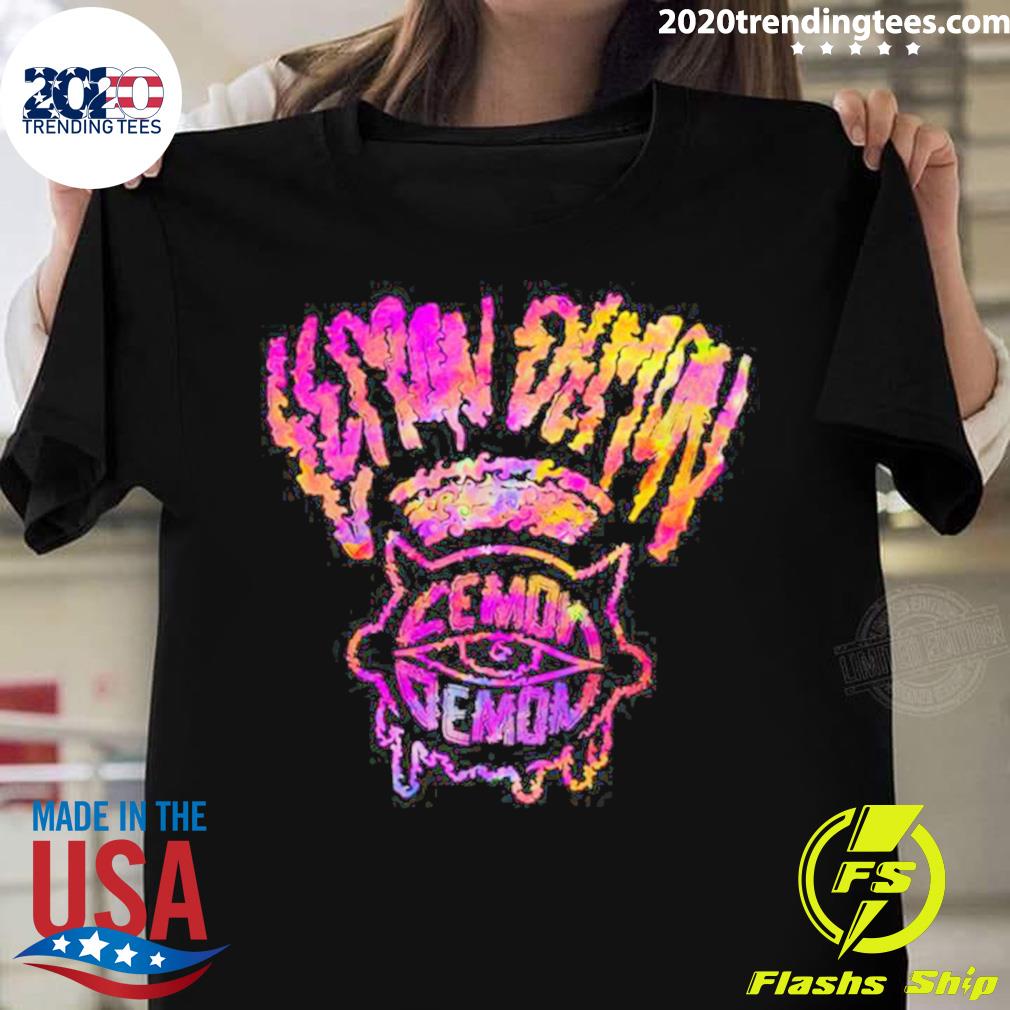 Official neon Design Lemon Demon T-shirt