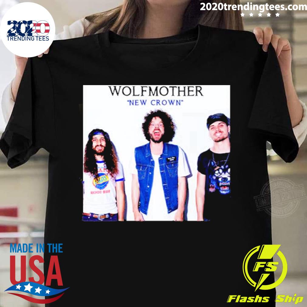 Official new Crown Wolfmother T-shirt