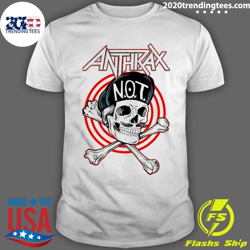 Official not Skull Anthrax T-shirt