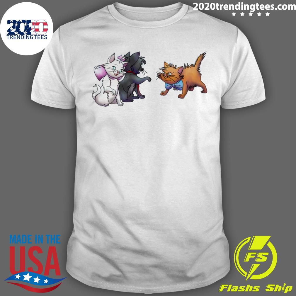 Official playing Around The Aristocats T-shirt