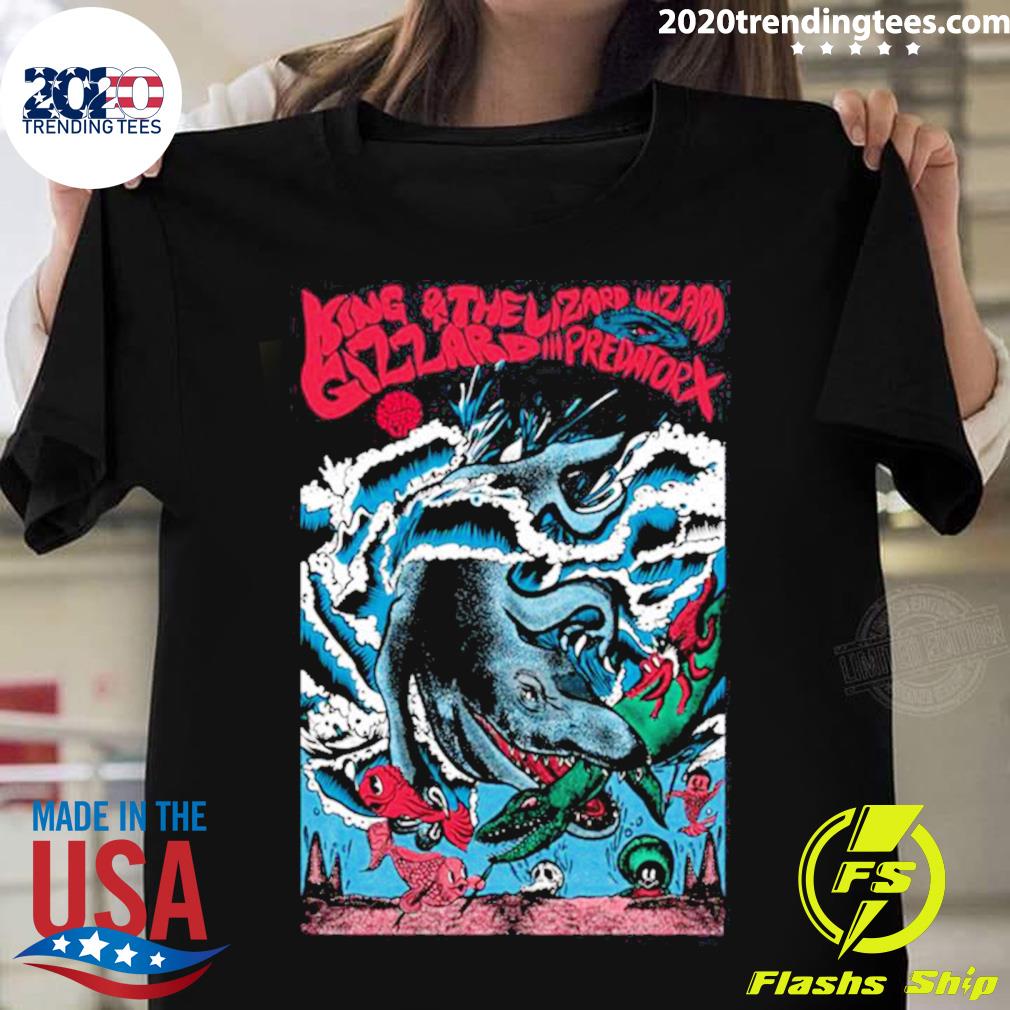 Official predator X King Gizzard And The Lizard Wizard T-shirt