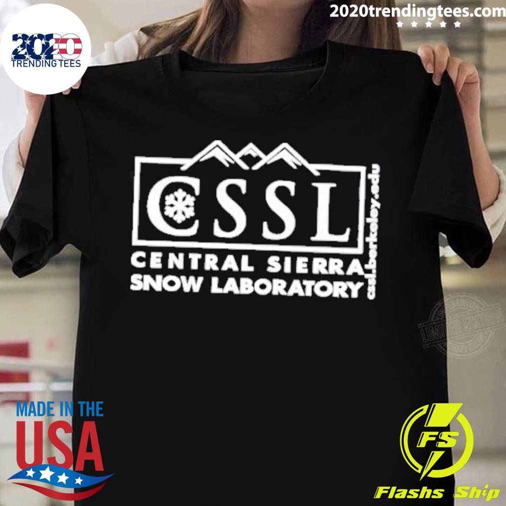 Official rob Mayeda Cssl Central Sierra Snow Laboratory 2023 T-shirt