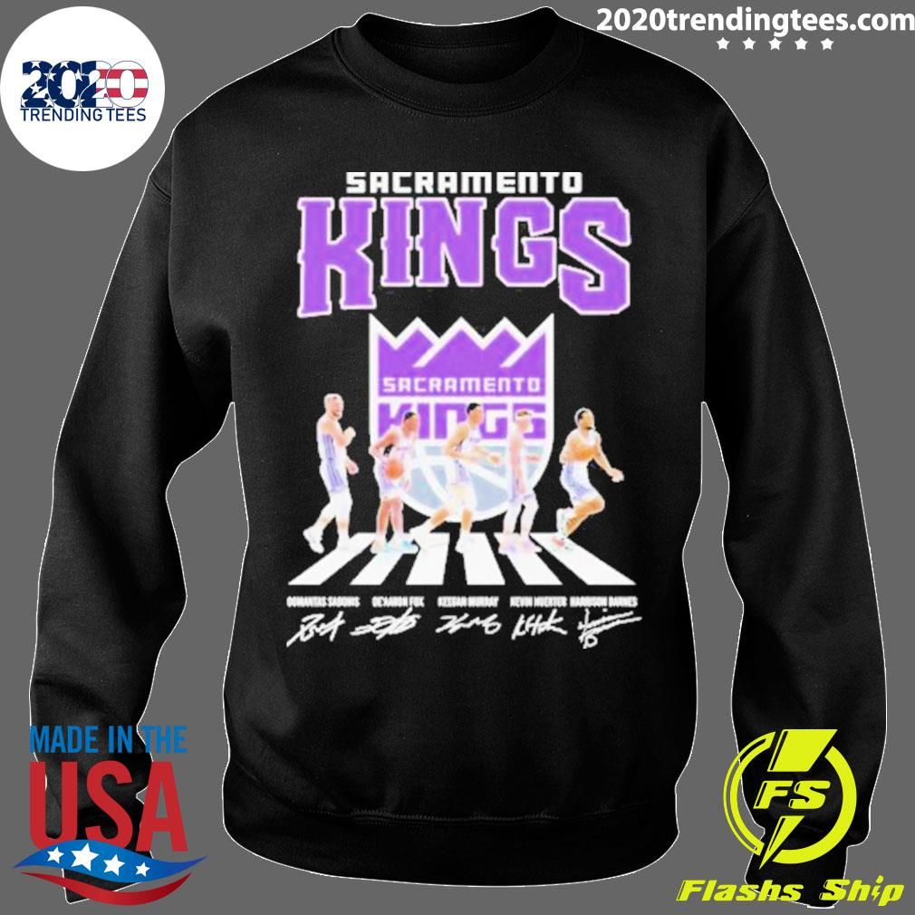 Official sacramento Kings Abbey Road T Shirt, hoodie, sweater