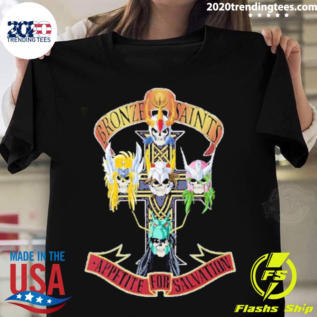Official saint Seiya Appetite For Salvation T-shirt