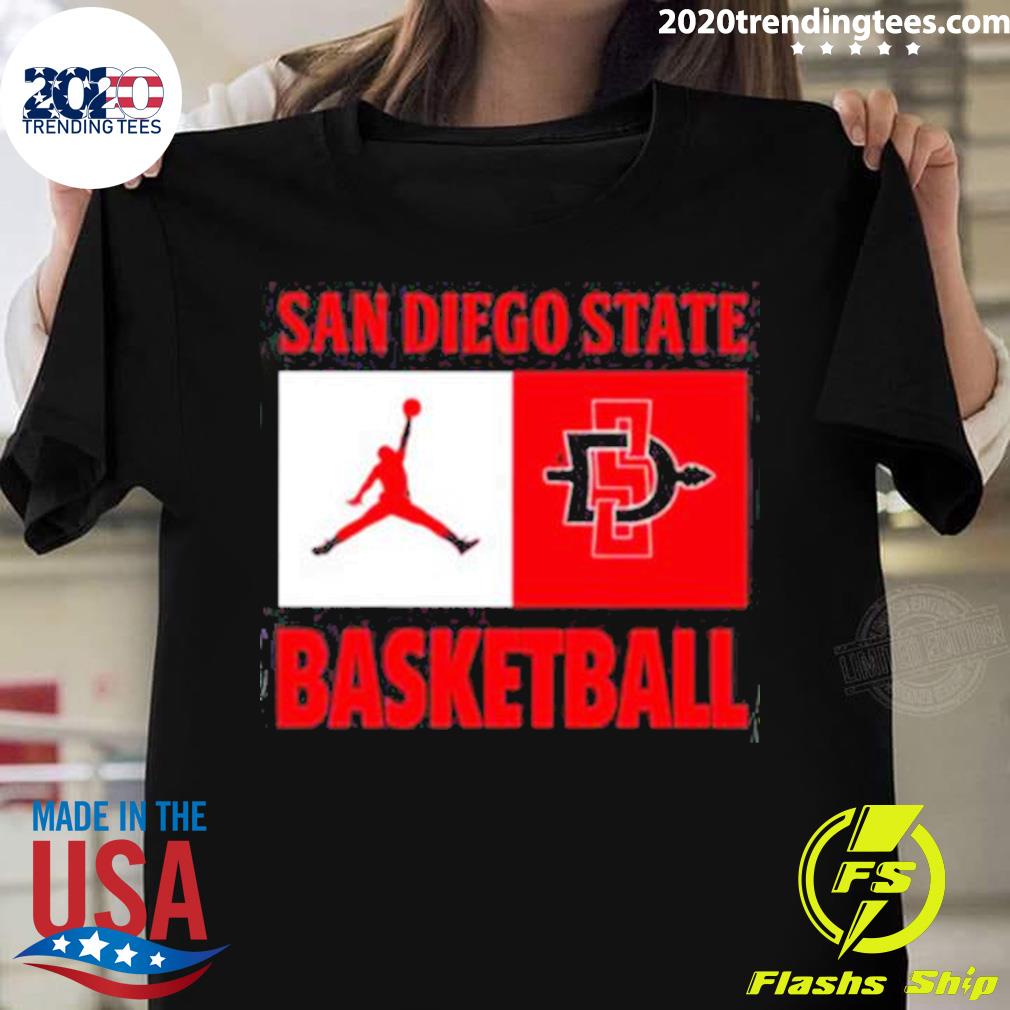 Official san Diego State Basketball T-shirt
