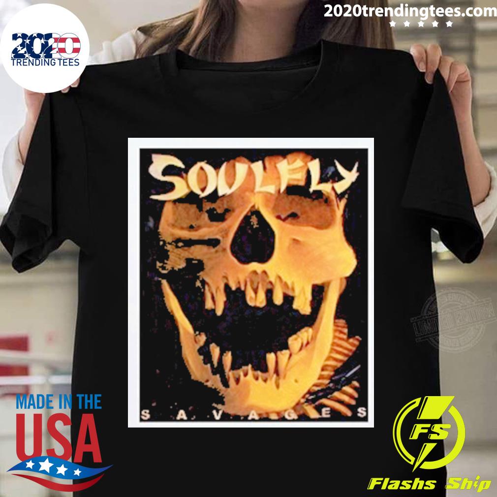 Official savages Soulfly T-shirt