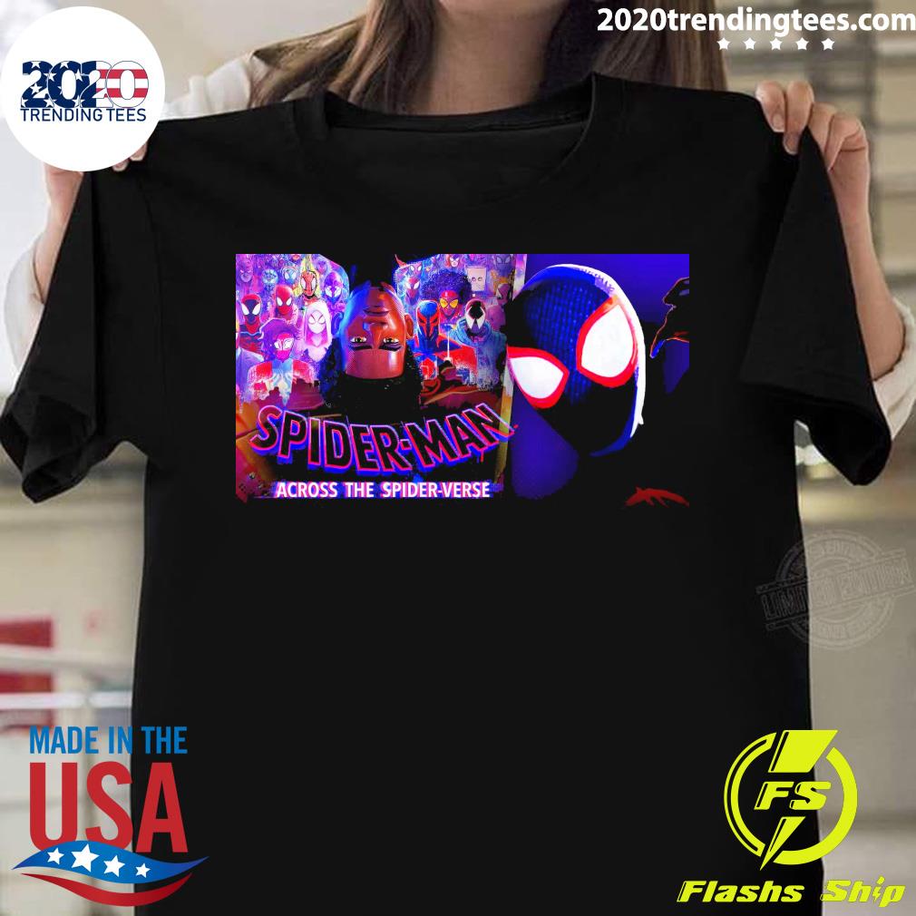 Official savannah Sanders Miles Morales' Other Spider-verse Across The Spider-verse T-shirt