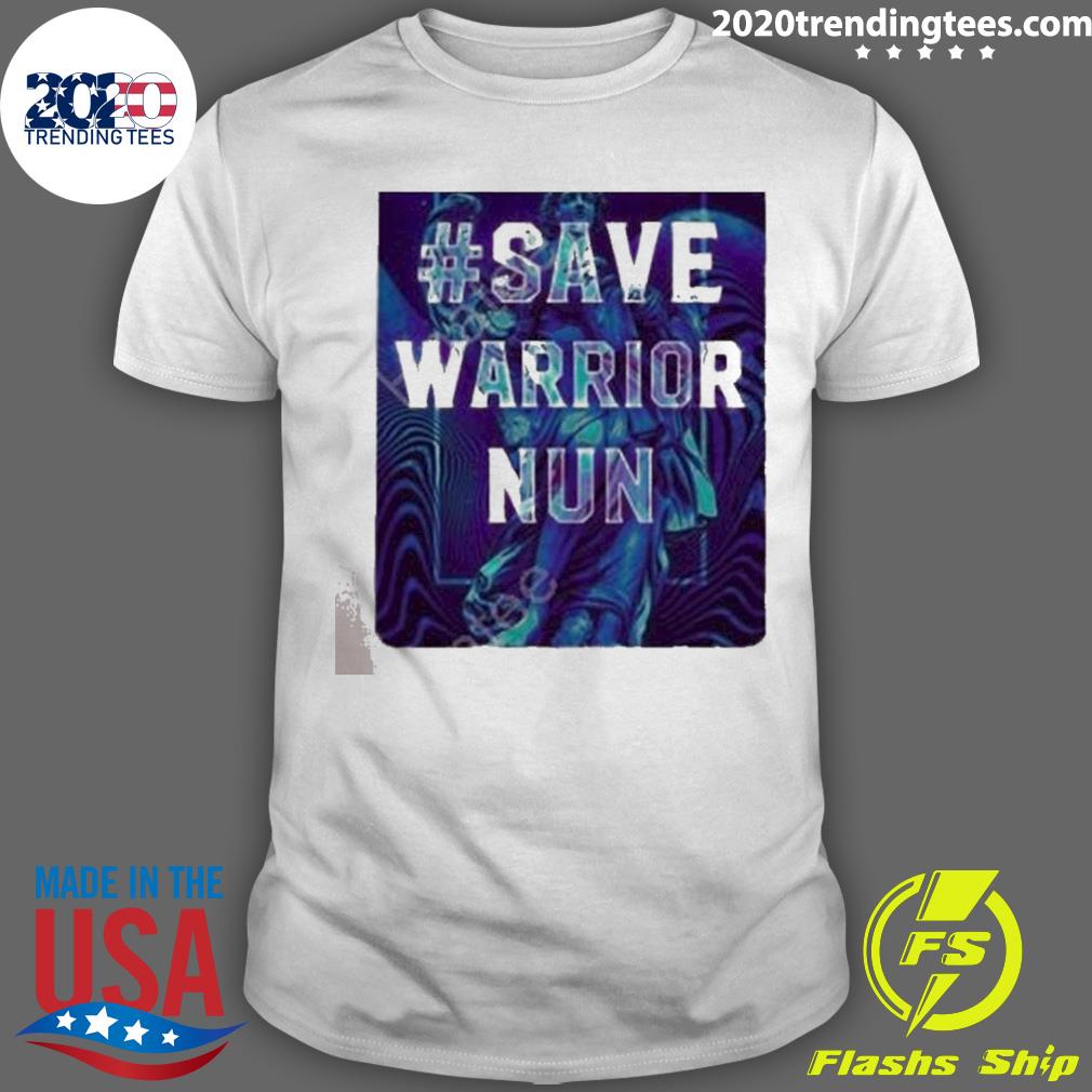 Official save Warrior Nun T-shirt