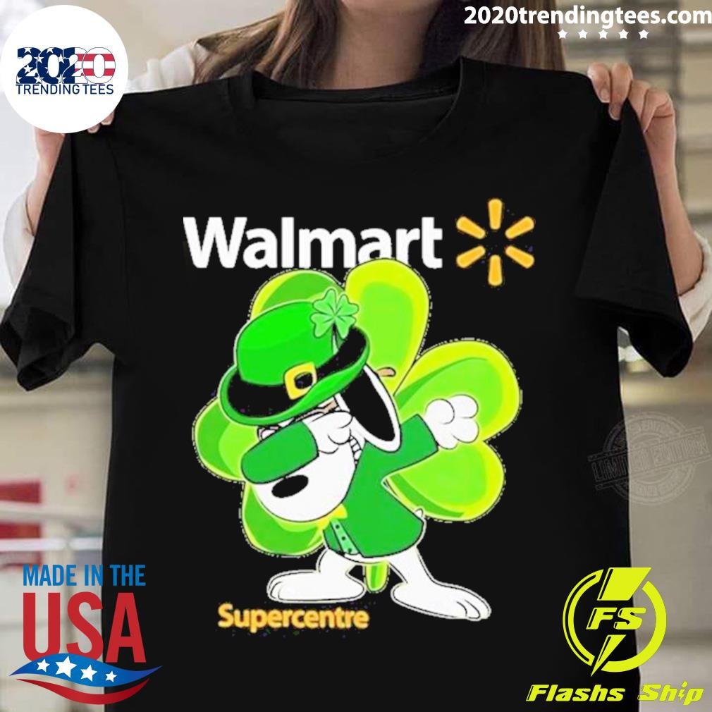 Official snoopy Dabbing And Walmart St Patrick’s Day T-shirt