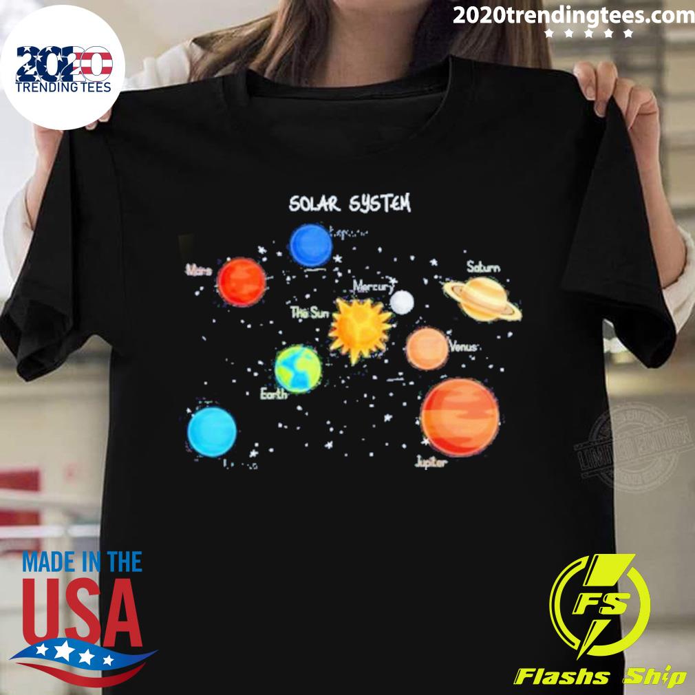 Official solar System Planets T-shirt