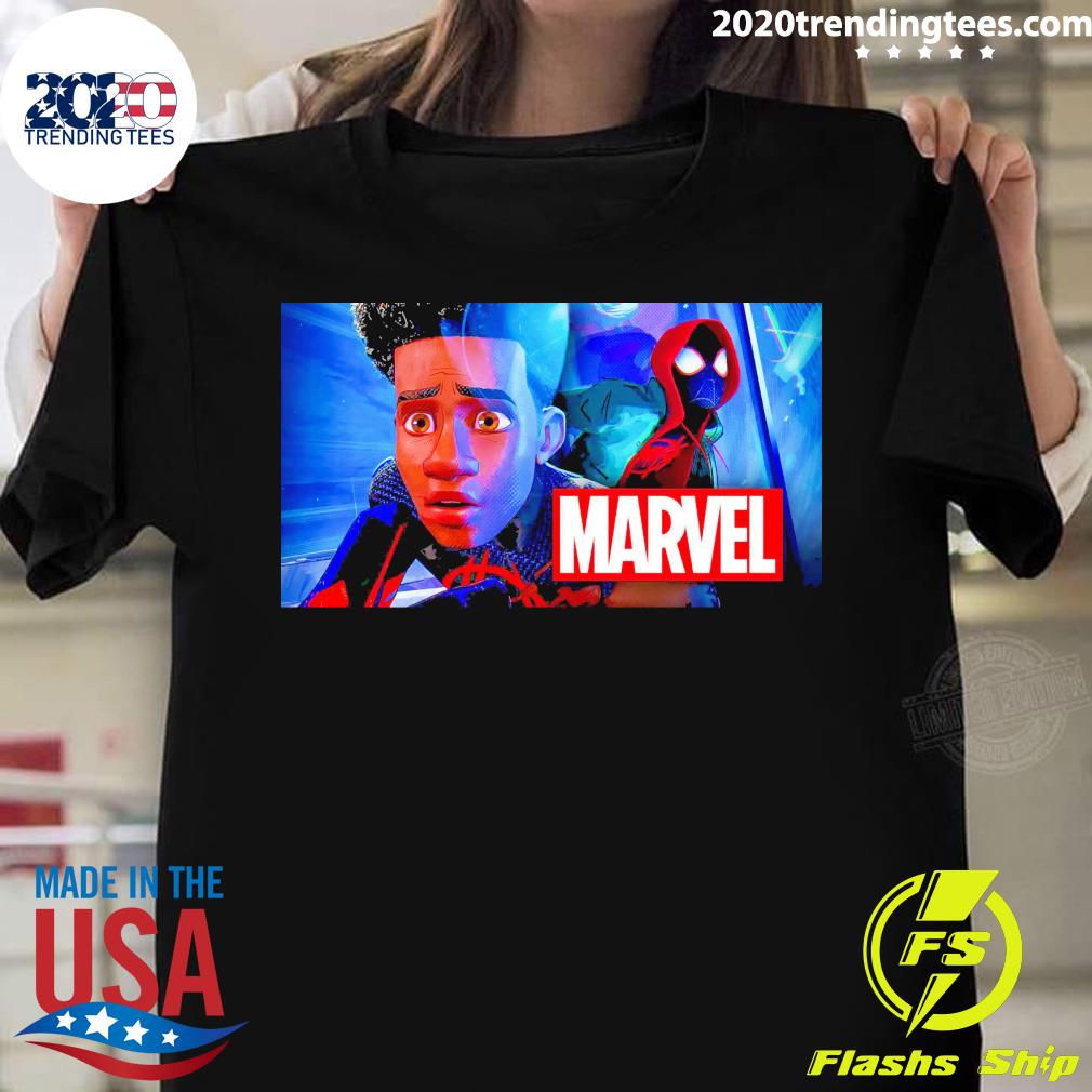 Official spider-verse Savannah Sanders Sony Announces Miles Morales' Next Appearance After 2023 Sequel T-shirt