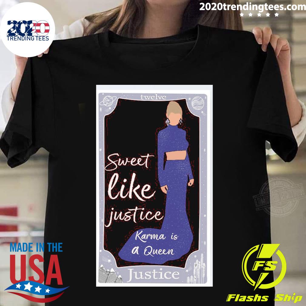 Official taylor Swift Tarot Card – Justice T-shirt