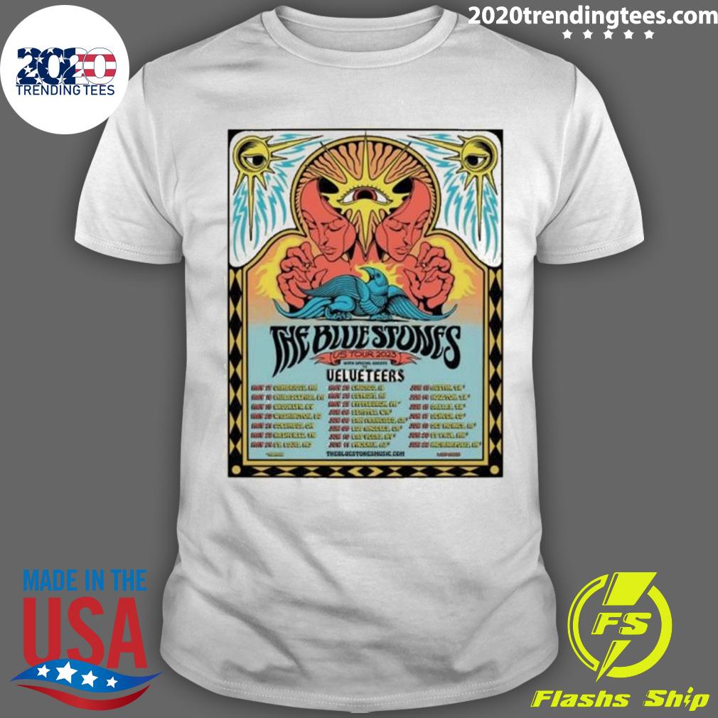 Official the Blue Stones Announce Fourth Leg Of Pretty Monster Tour 2023 T-shirt