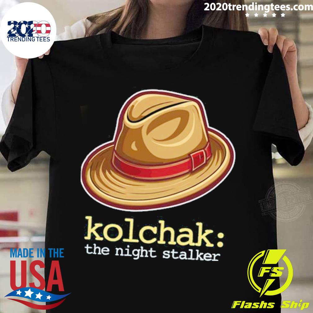 Official the Hat Of Kolchak The Night Stalker T-shirt