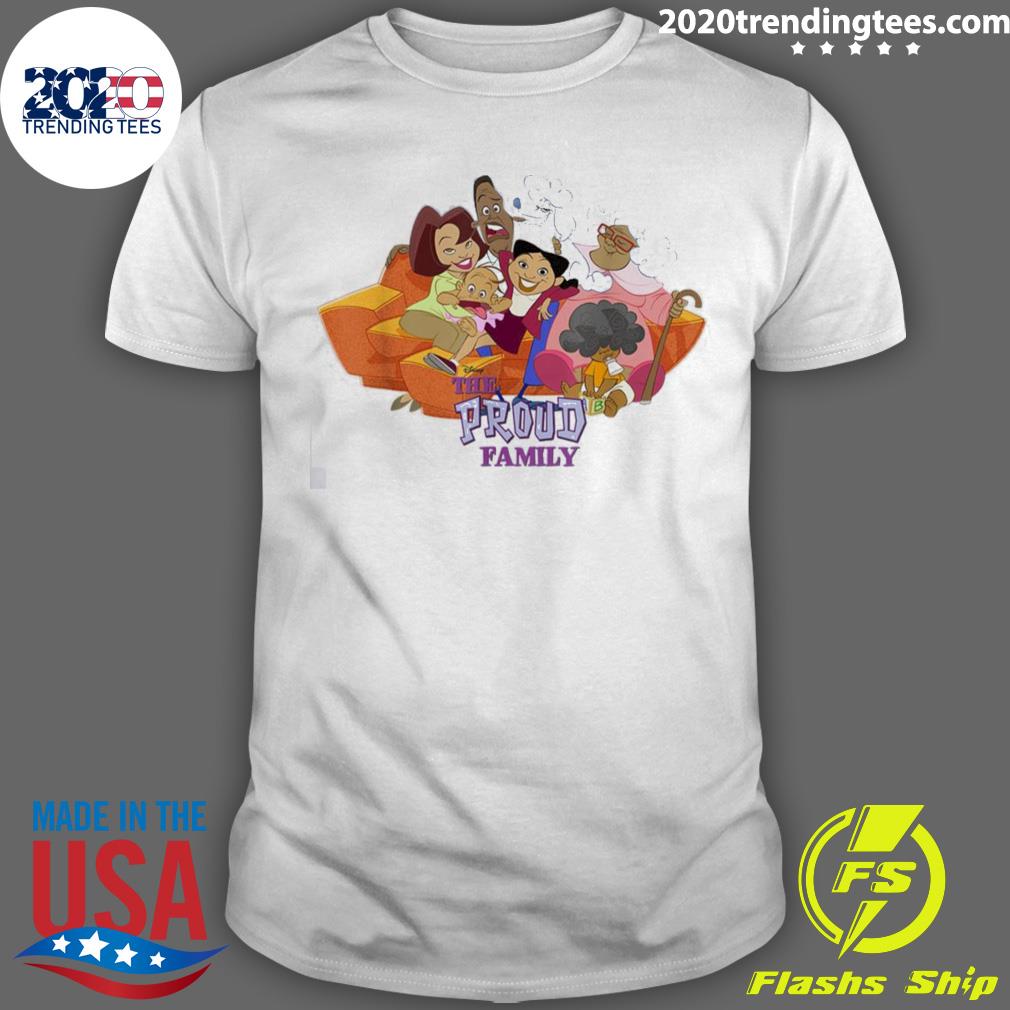 Official the Proud Family Characters T-shirt