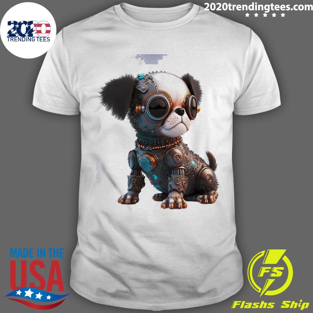 Official toy Art Cyberpunk Dog N11 T-shirt