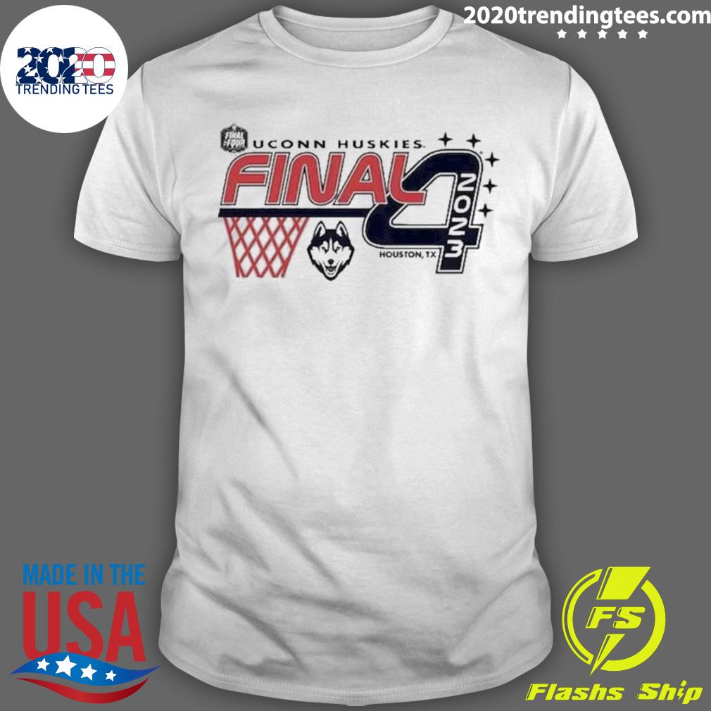 Official uconn Huskies 2023 Ncaa Men’s Basketball Tournament March Madness Final Four Oversized T-shirt