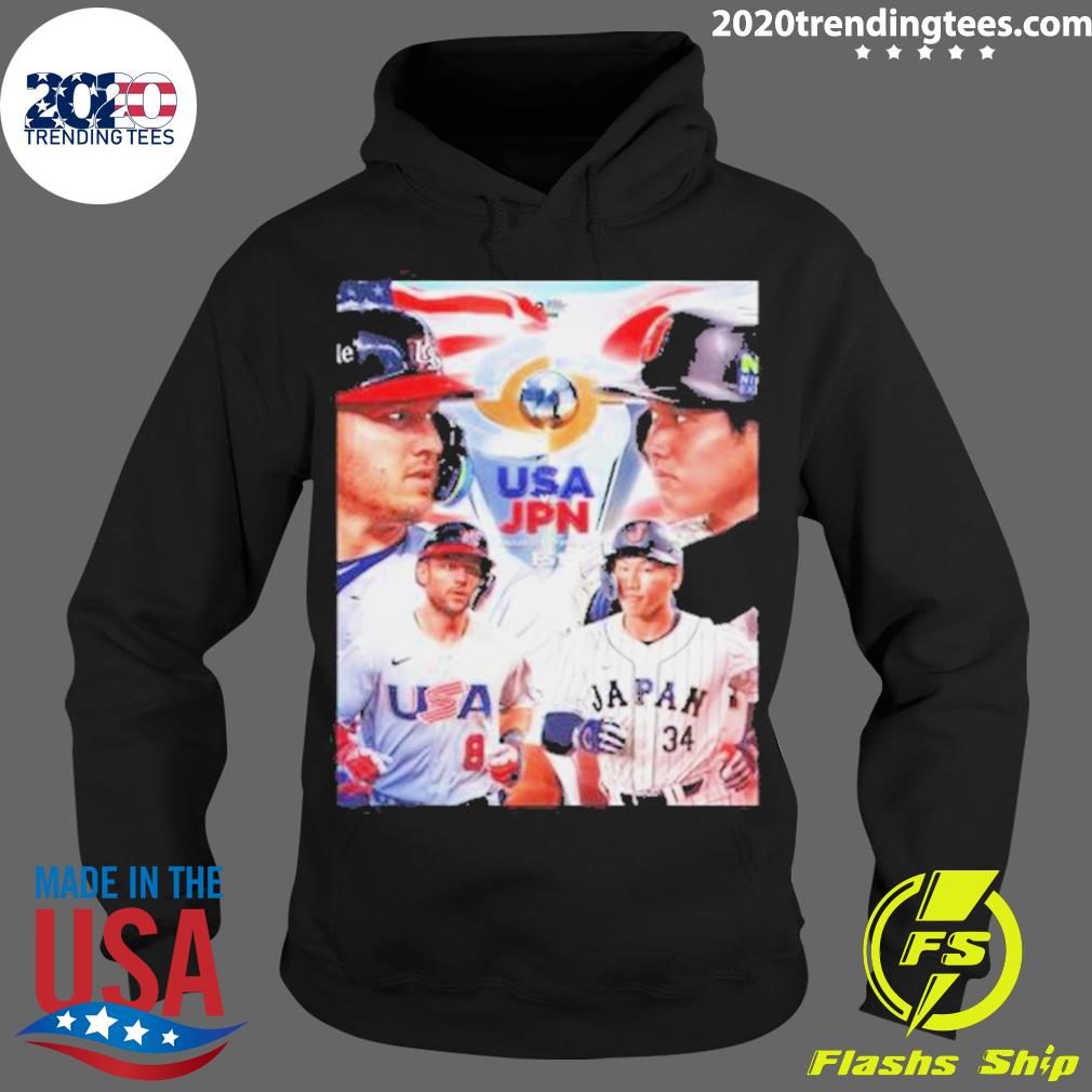 Official usa Vs Japan Baseball 2023 World Baseball Classic Championship  Matchup Shirt, hoodie, sweater, long sleeve and tank top