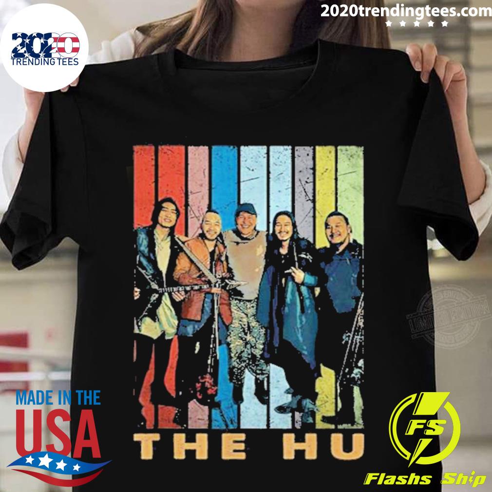 Official vintage The Hu Arts Band T-shirt
