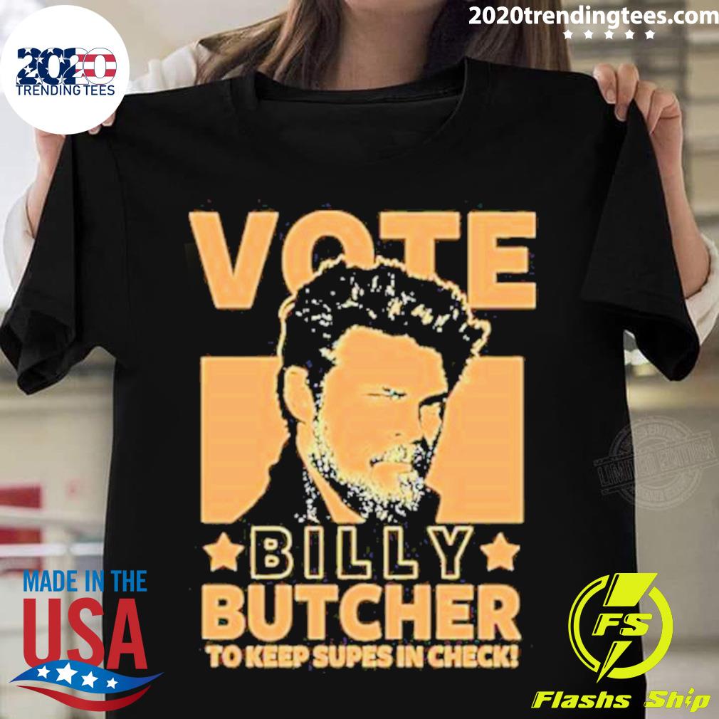 Official vote Butcher Funny The Boys Tv Show T-shirt