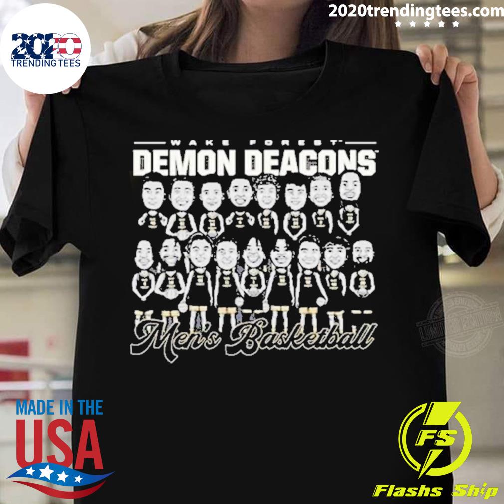 Official wake Forest Demon Deacons Men’s Basketball 2023 T-shirt