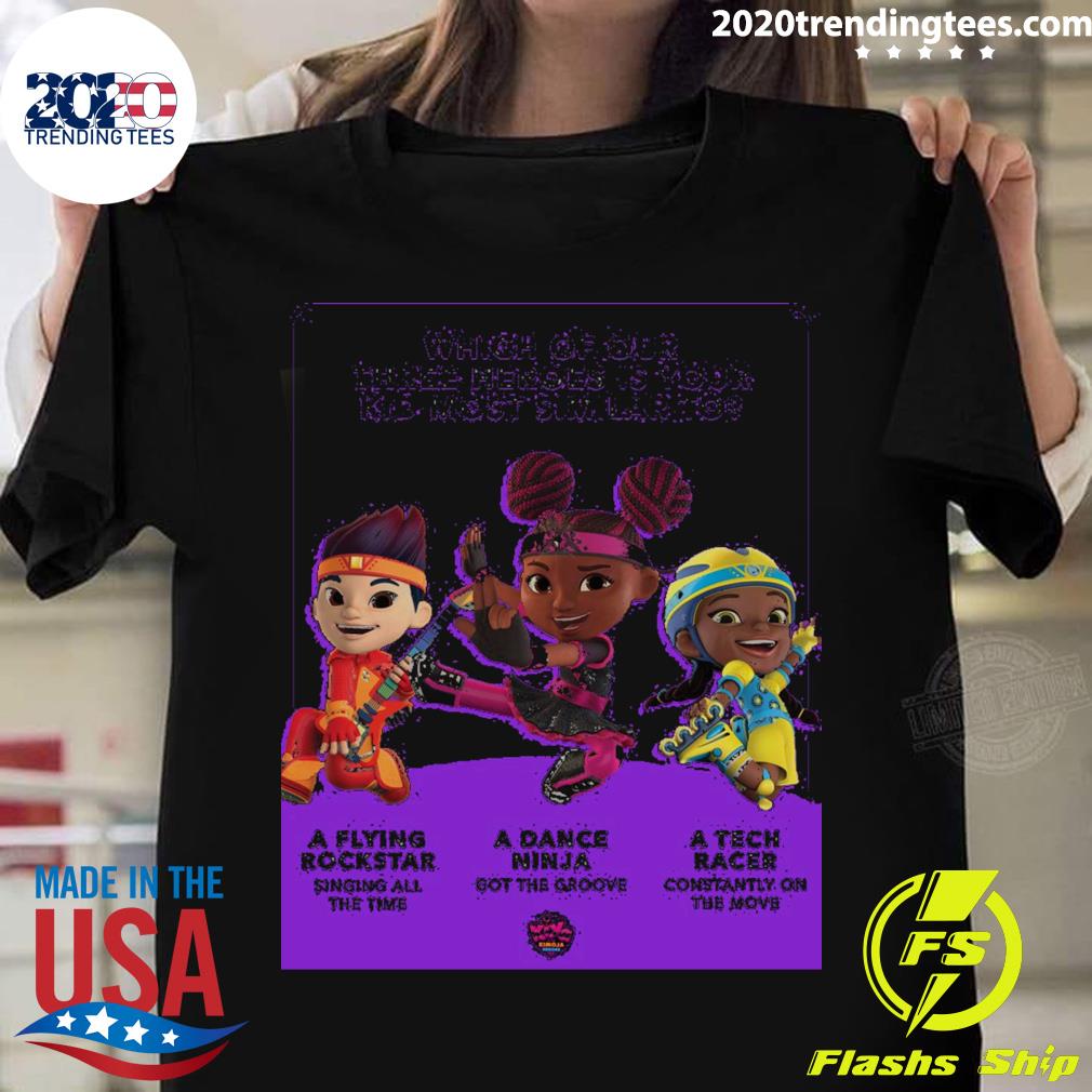 Official which Of Our Three Heroes Is Your Kid Most Similar To Watch Disney Junior T-shirt