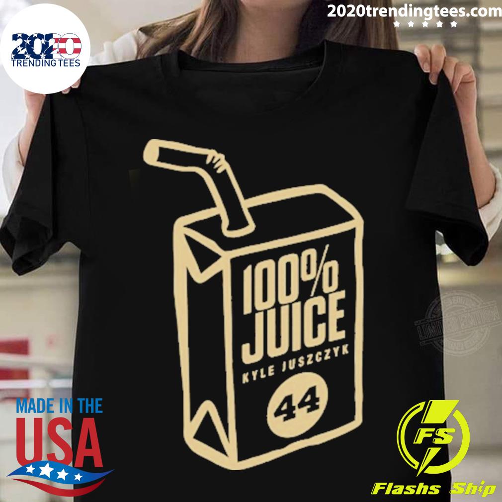 Official 100% Juice Kyle Juszczyk 44 T-shirt
