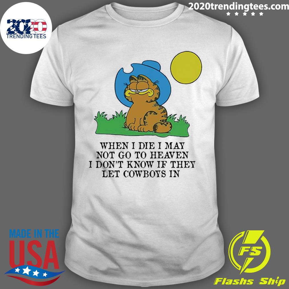Garfield Heaven Cowboy Shirt 2025