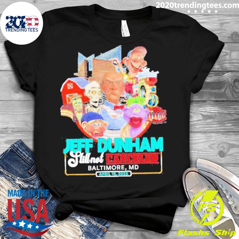 Jeff Dunham Baltimore Md April 15 Jeff Dunham Tour 2023 T-shirt - 2020  Trending Tees