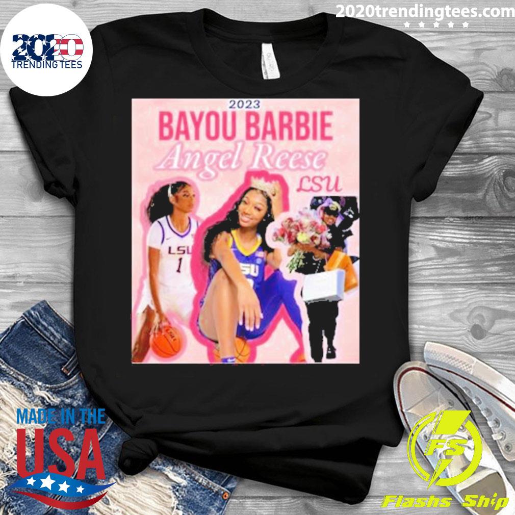 2023 Bayou Barbie Angel Reese LSU Tiger shirt, hoodie, sweater