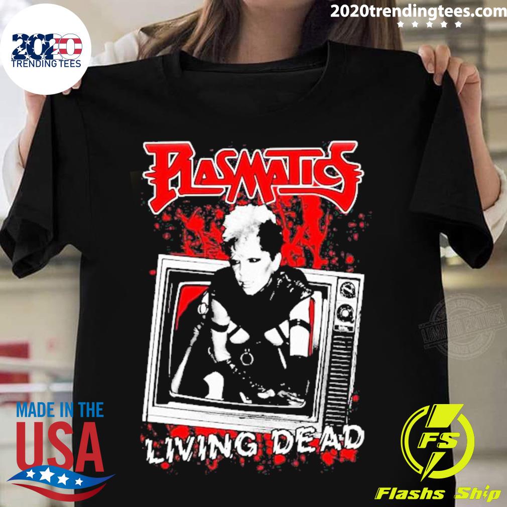 Official 2023 Wendy O Williams Living Dead Plasmatics Rock And Roll T-shirt