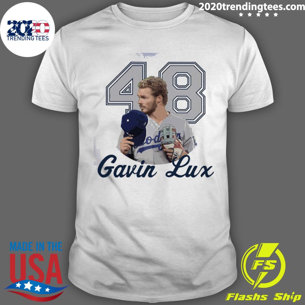 Official 48 Gavin Lux Baseball T-shirt