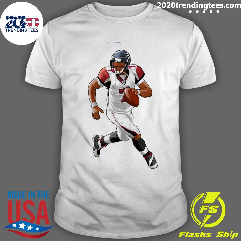 Official 7 Moves The Ball Michael Vick Football T-shirt