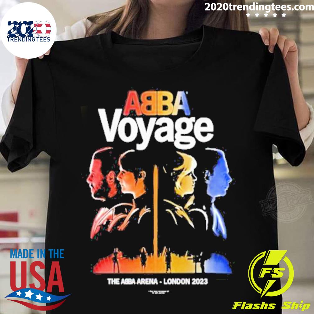 Official abba Voyage 2023 Side Profile A3 Event Poster T-shirt