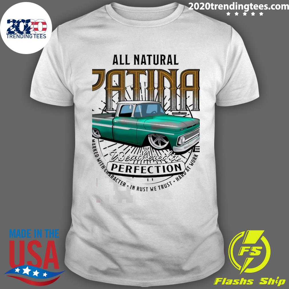 Official all Natural Patina Green Mechanic T-shirt